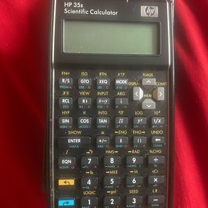 HP 35s RPN Scientific Calculator 2-Line display (HP's Last Production Run).